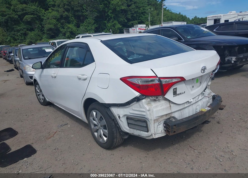 2014 TOYOTA COROLLA LE VIN: 2T1BURHE9EC172171