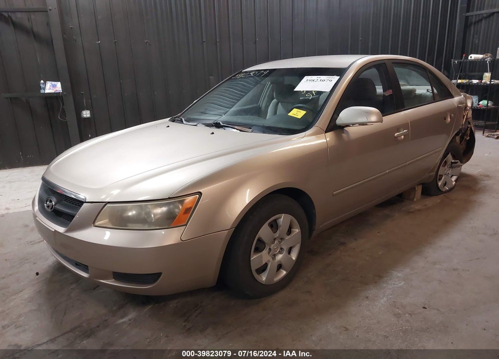 2006 HYUNDAI SONATA GL VIN: KMHET46C36A076655