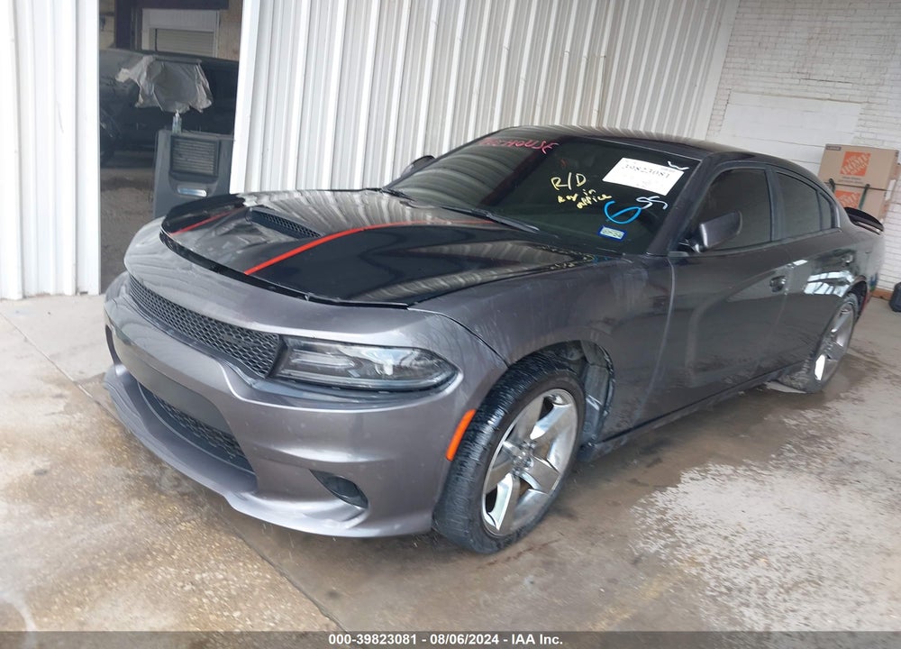 2018 DODGE CHARGER SXT RWD VIN: 2C3CDXBG4JH173767