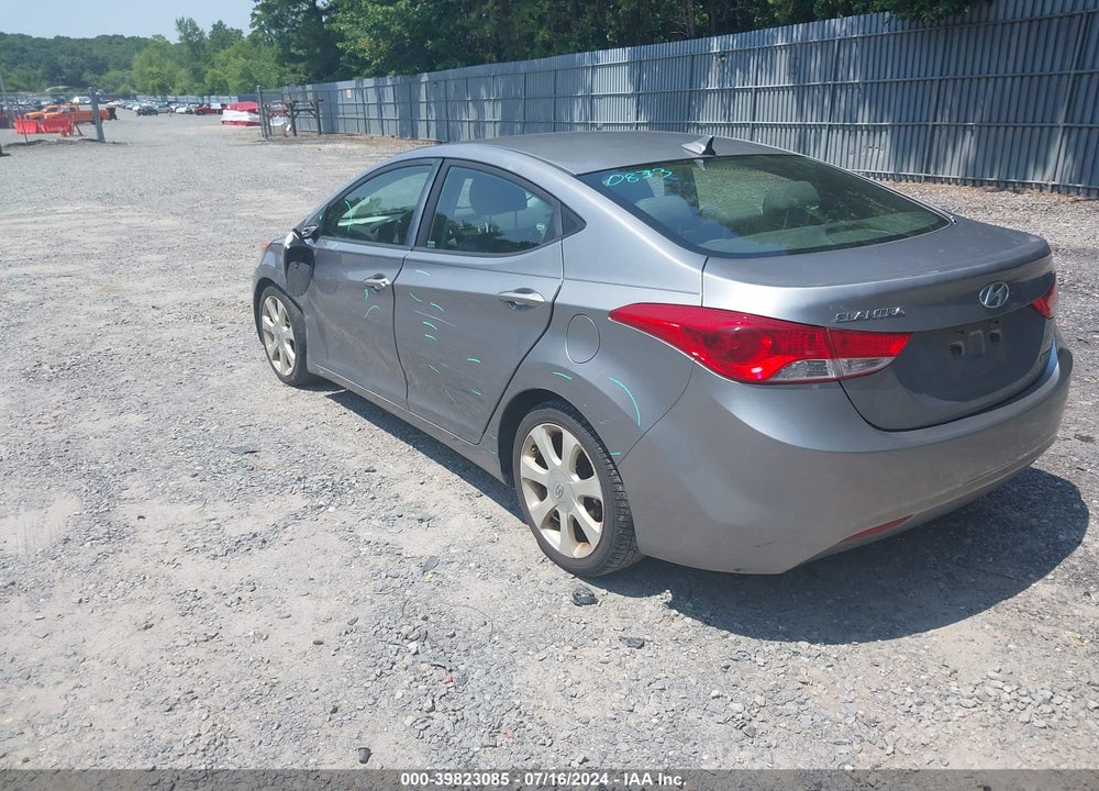 2013 HYUNDAI ELANTRA LIMITED VIN: KMHDH4AE9DU594075