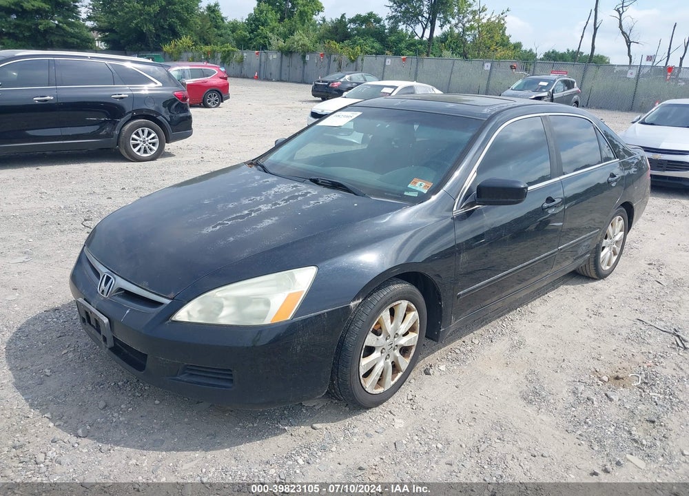 2007 HONDA ACCORD 3.0 EX VIN: 1HGCM66507A051947