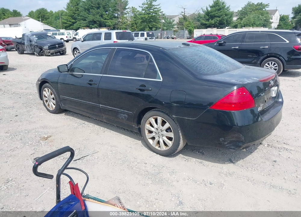 2007 HONDA ACCORD 3.0 EX VIN: 1HGCM66507A051947