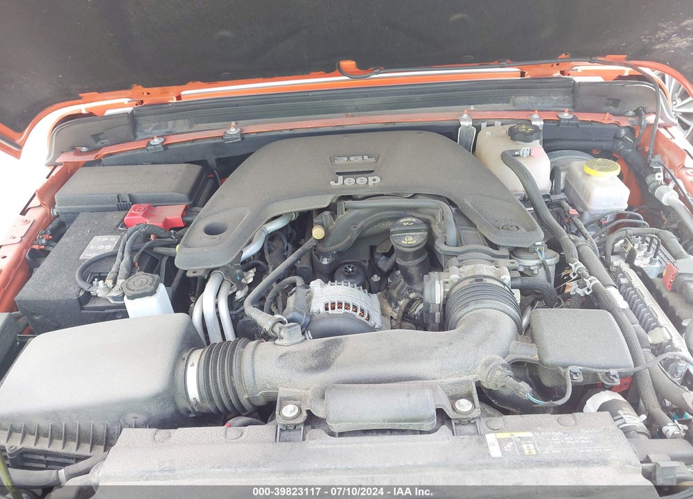 2019 JEEP WRANGLER SPORT S 4X4 VIN: 1C4GJXAG8KW504974
