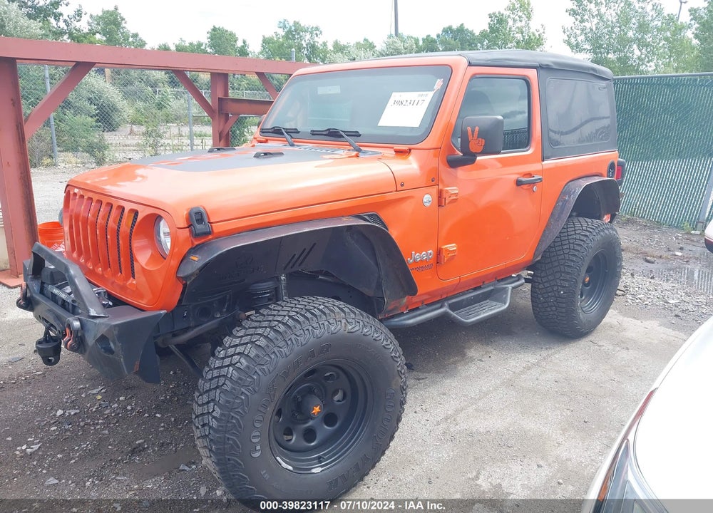2019 JEEP WRANGLER SPORT S 4X4 VIN: 1C4GJXAG8KW504974