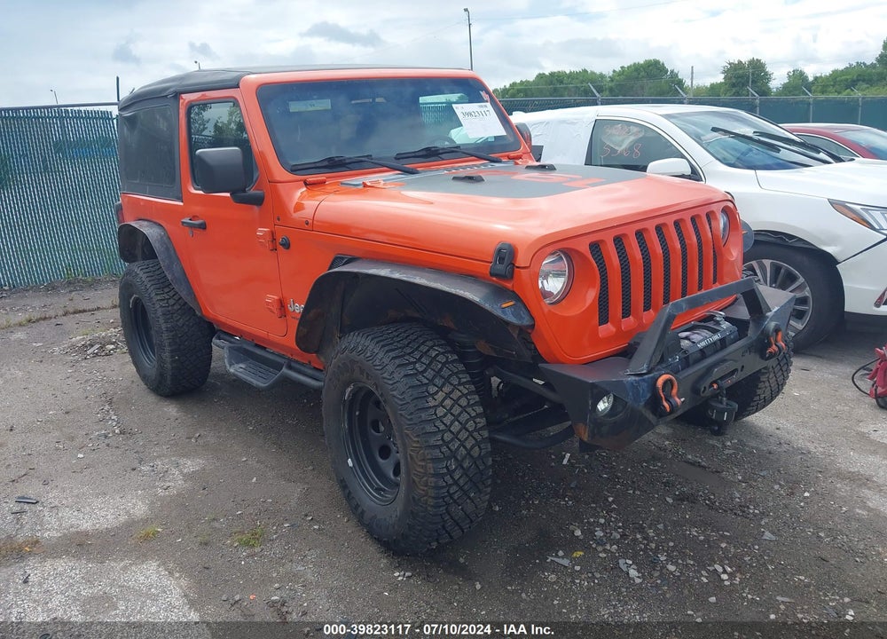 2019 JEEP WRANGLER SPORT S 4X4 VIN: 1C4GJXAG8KW504974