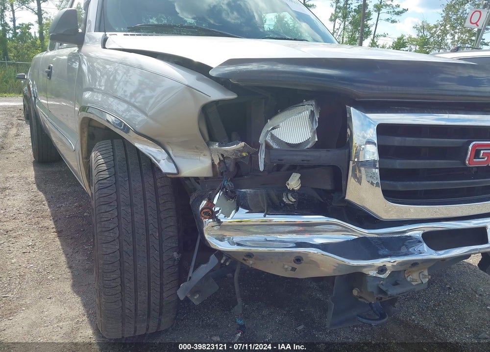 2005 GMC SIERRA 1500 SLE VIN: 2GTEC19T151107067