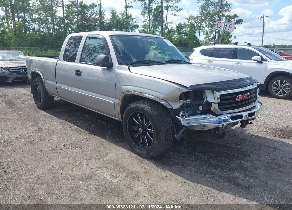 2005 GMC SIERRA 1500 SLE VIN: 2GTEC19T151107067