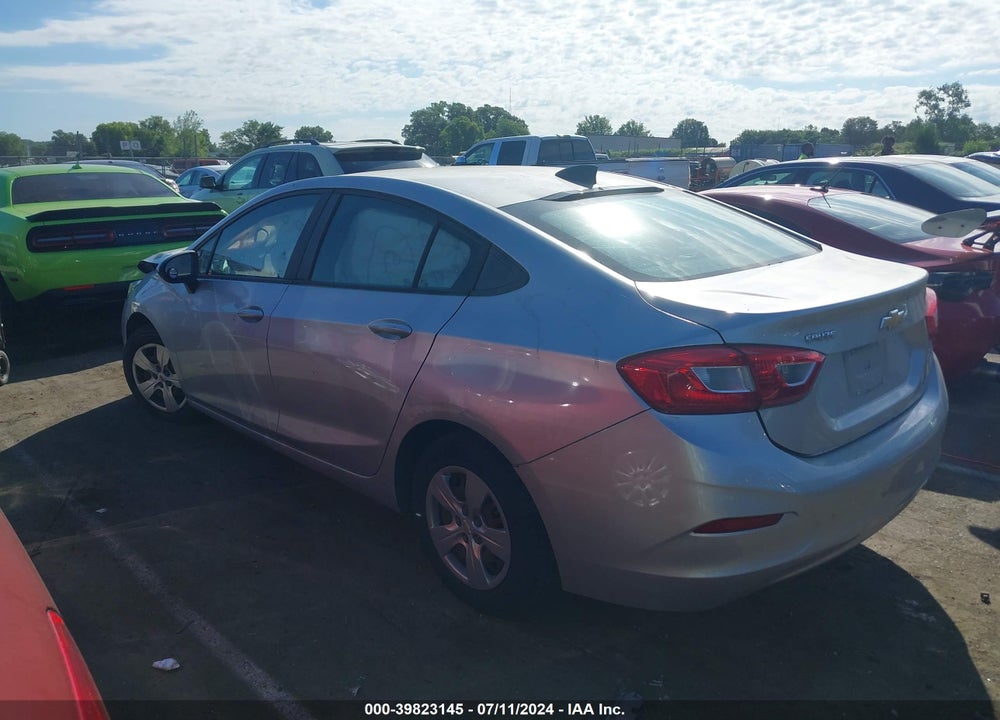 2017 CHEVROLET CRUZE LS AUTO VIN: 1G1BC5SM9H7133302