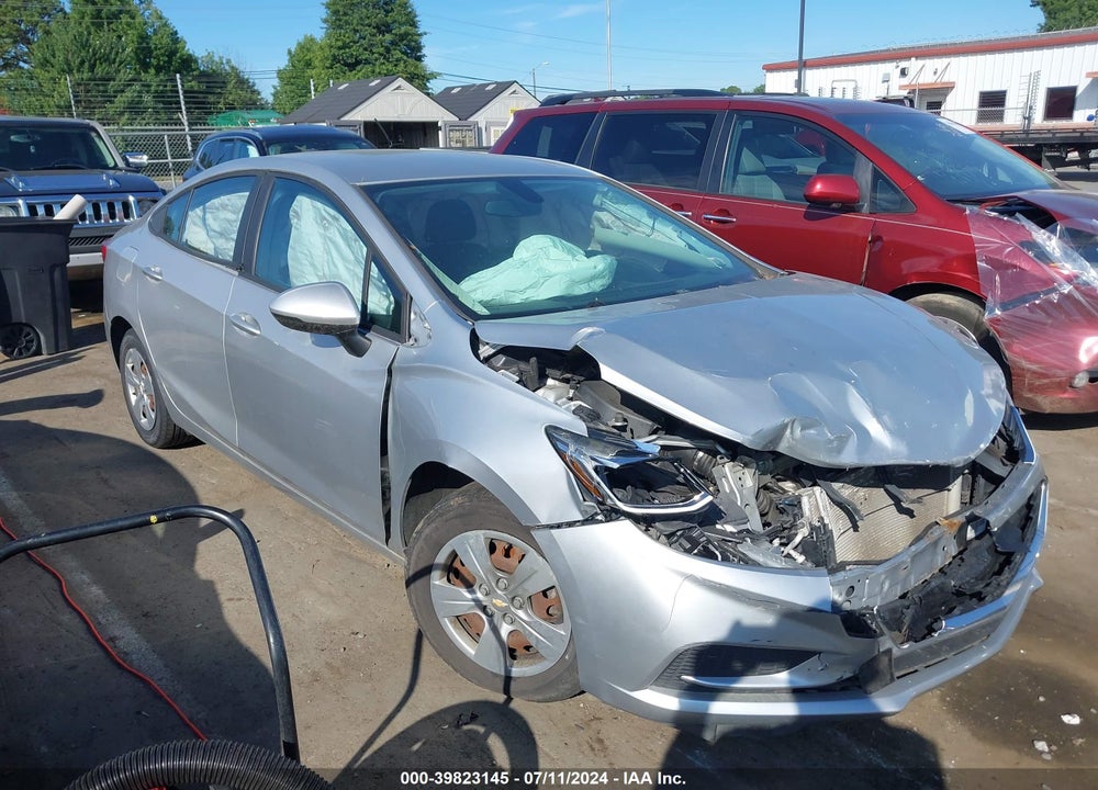2017 CHEVROLET CRUZE LS AUTO VIN: 1G1BC5SM9H7133302