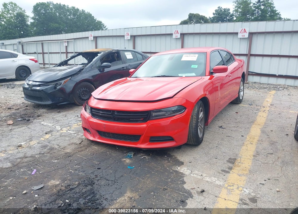 2019 DODGE CHARGER SXT RWD VIN: 2C3CDXBG6KH554473