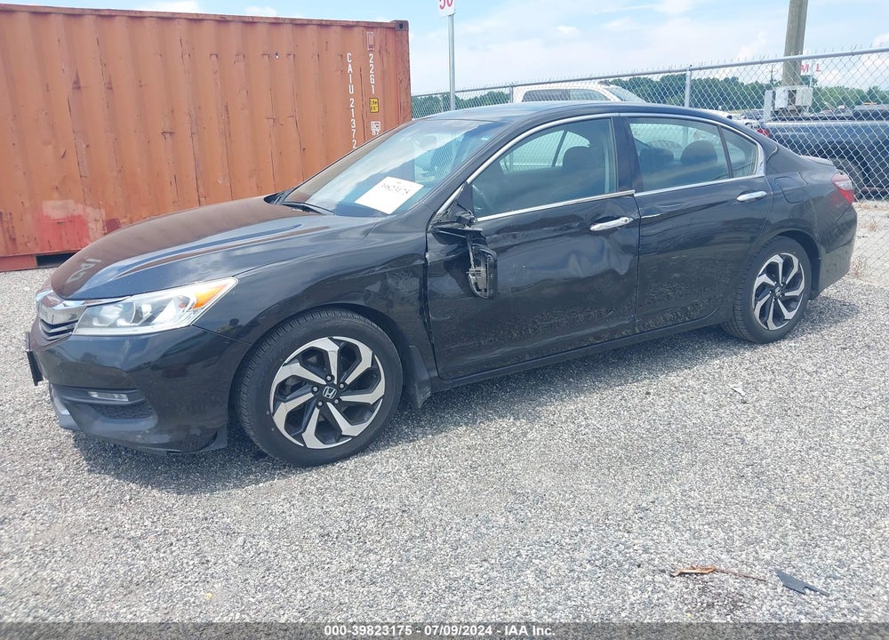 2017 HONDA ACCORD EX-L V6 VIN: 1HGCR3F88HA001924