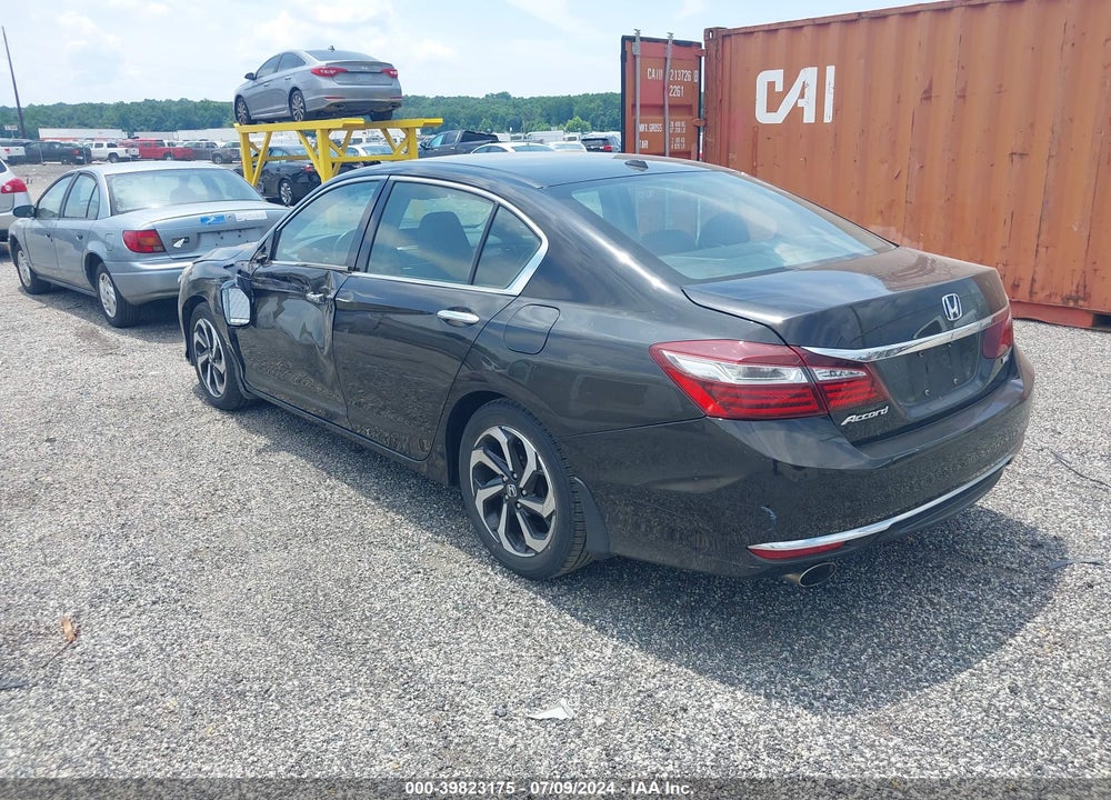 2017 HONDA ACCORD EX-L V6 VIN: 1HGCR3F88HA001924