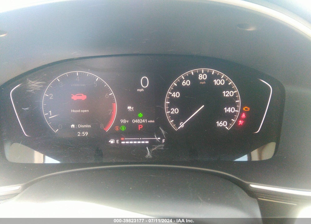 2023 HONDA CIVIC EX-L /EX-L W/O BSI VIN: 19XFL1H74PE002974