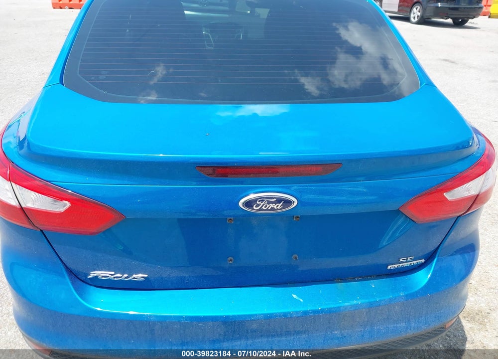 2013 FORD FOCUS SE VIN: 1FADP3F28DL233321