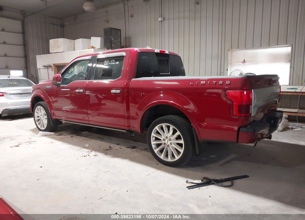 2019 FORD F-150 LIMITED VIN: 1FTEW1EG4KFB04068