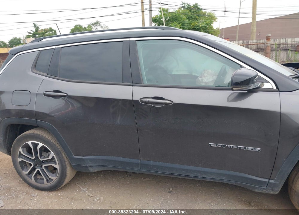 2022 JEEP COMPASS LIMITED 4X4 VIN: 3C4NJDCB9NT176580