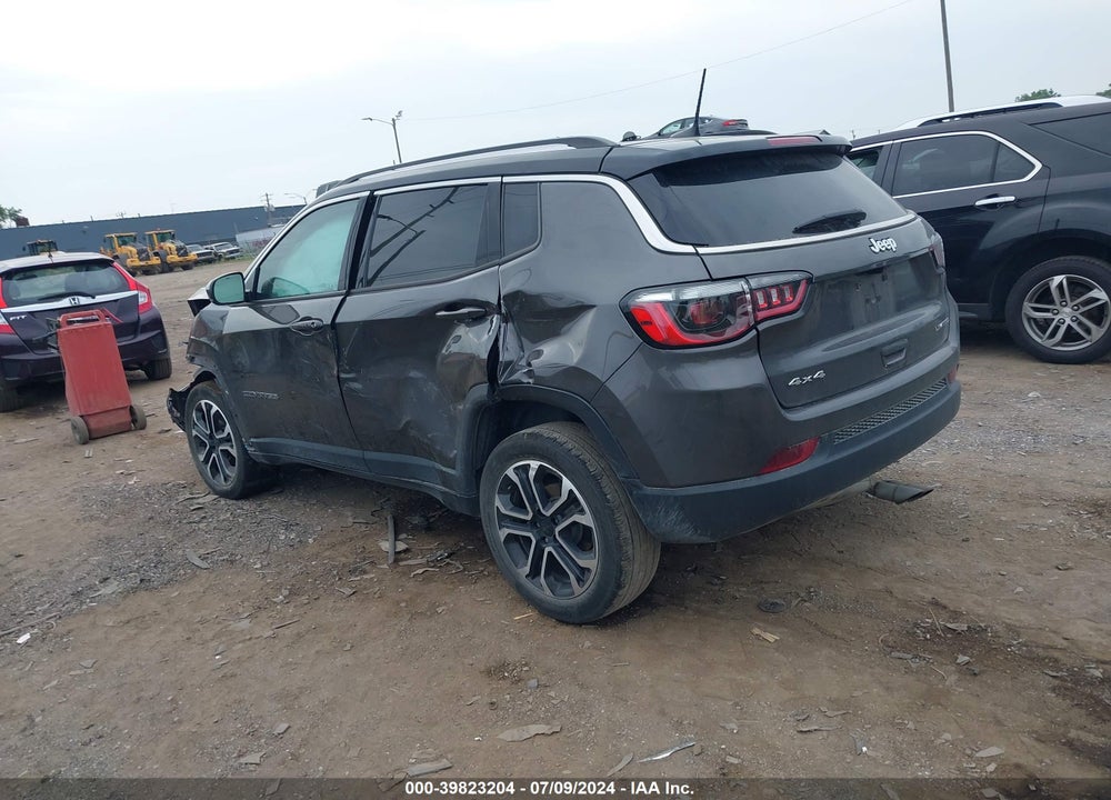 2022 JEEP COMPASS LIMITED 4X4 VIN: 3C4NJDCB9NT176580