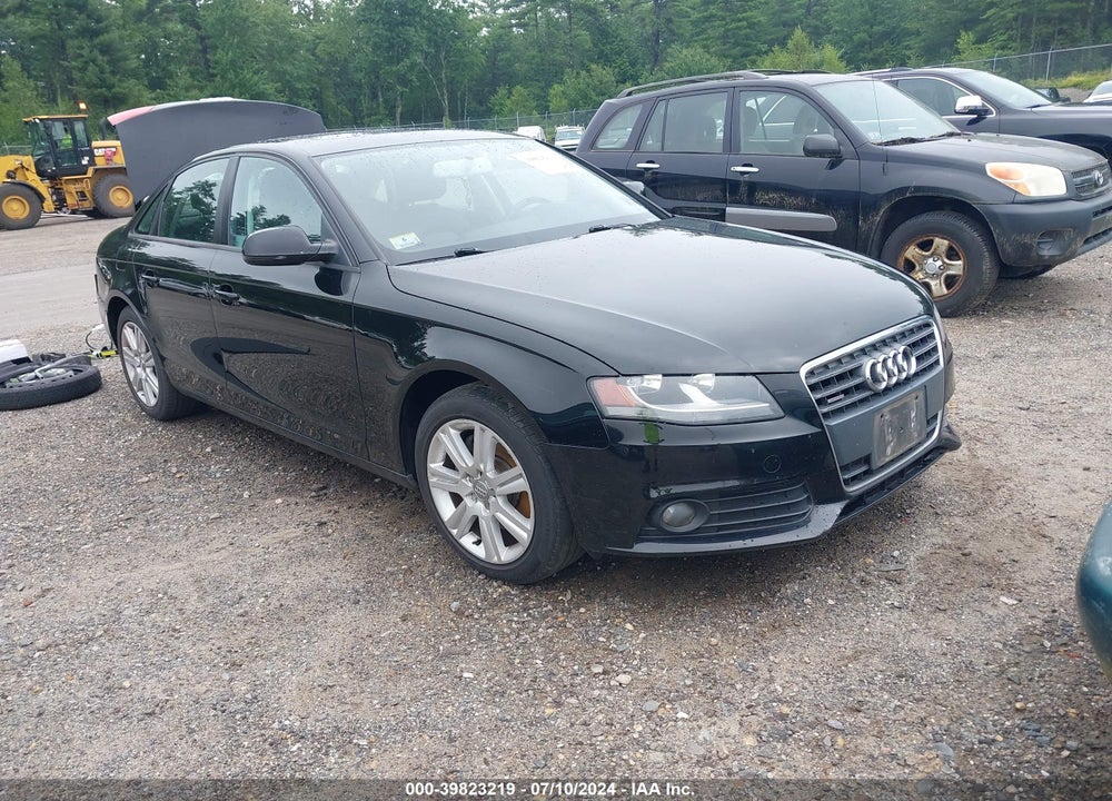 2011 AUDI A4 2.0T PREMIUM VIN: WAUBFAFL5BN036235