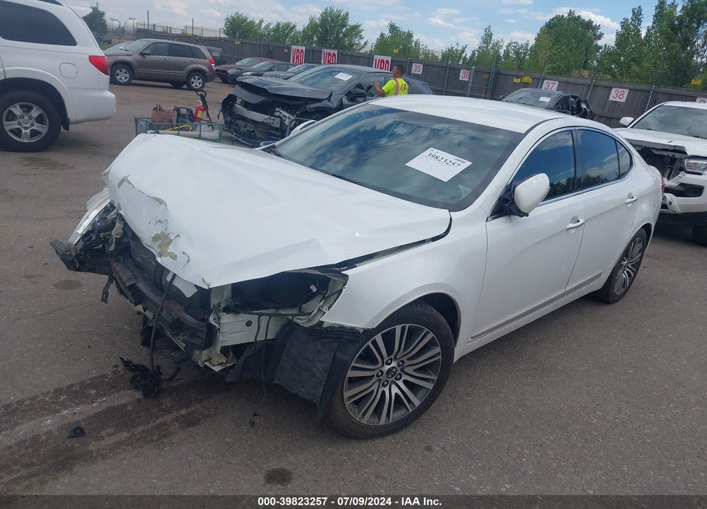 2014 KIA CADENZA PREMIUM VIN: KNALN4D72E5144315