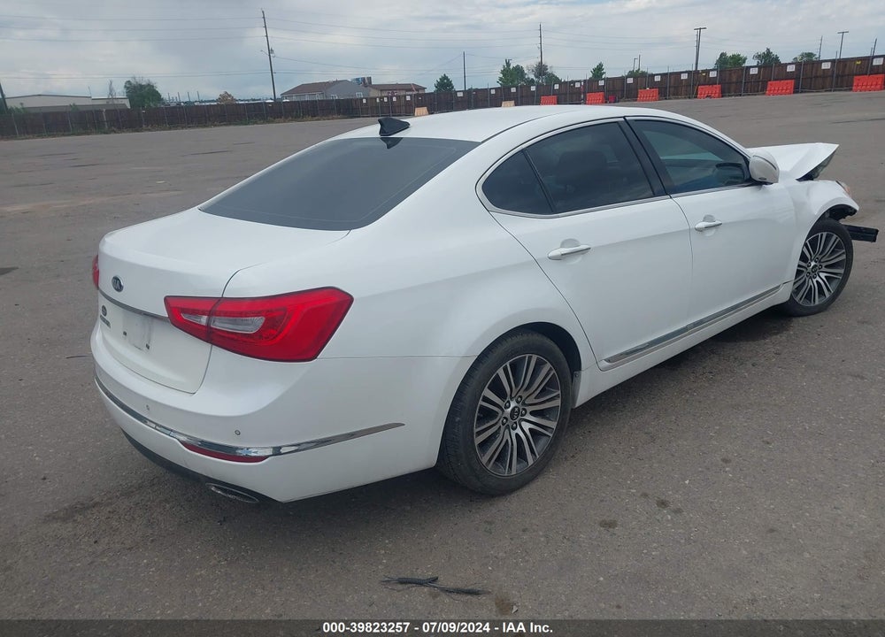 2014 KIA CADENZA PREMIUM VIN: KNALN4D72E5144315