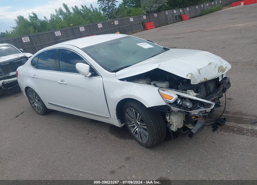 2014 KIA CADENZA PREMIUM VIN: KNALN4D72E5144315