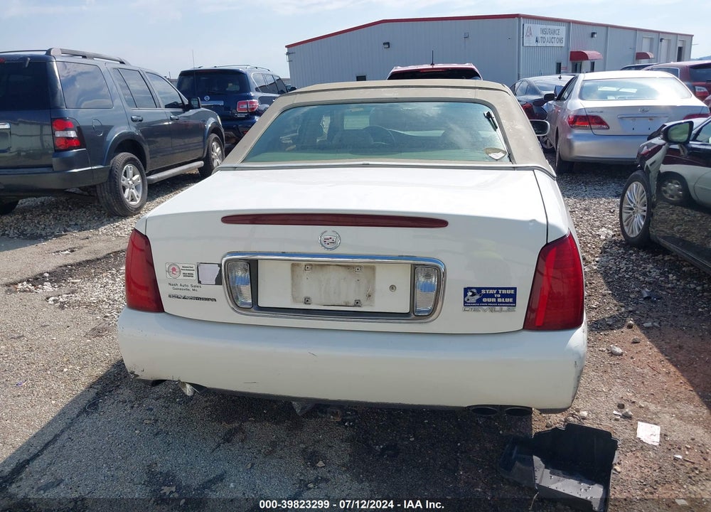 2002 CADILLAC DEVILLE STANDARD VIN: 1G6KD54Y52U285903