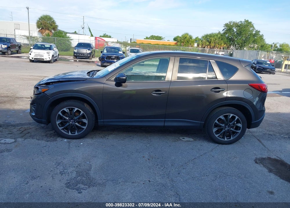 2016 MAZDA CX-5 GRAND TOURING VIN: JM3KE2DYXG0905062