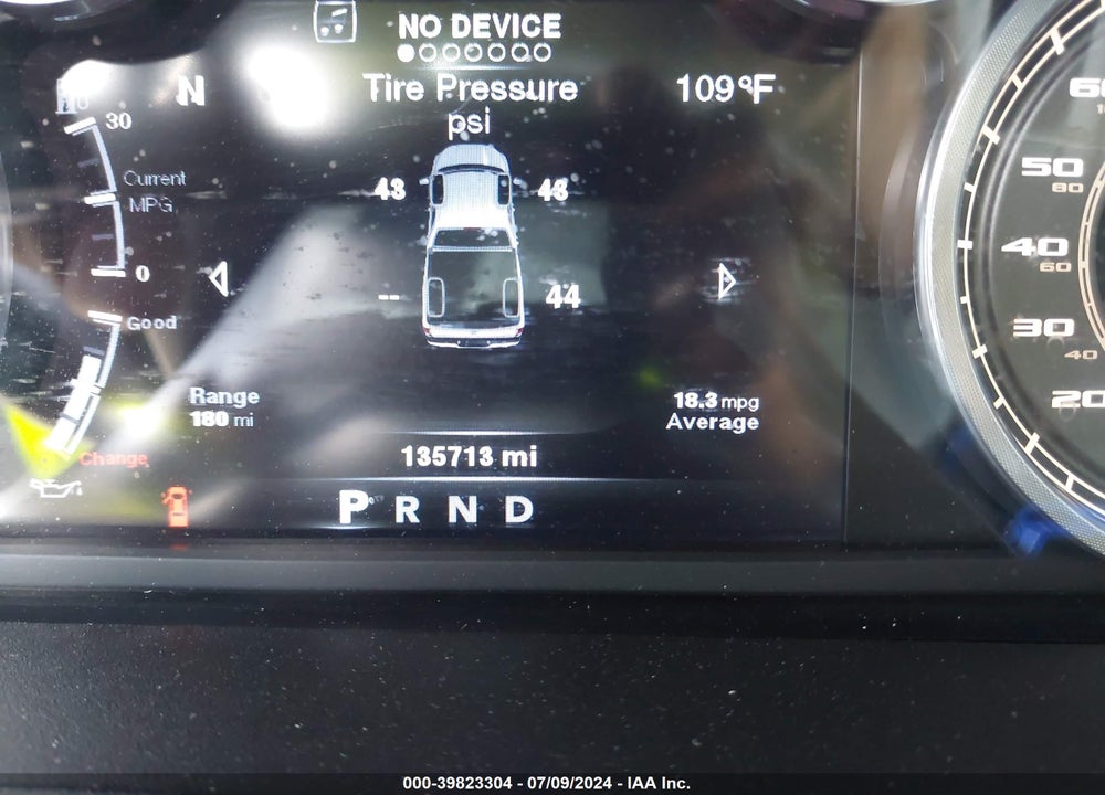 2014 RAM 1500 LONGHORN LIMITED VIN: 1C6RR7PTXES342483
