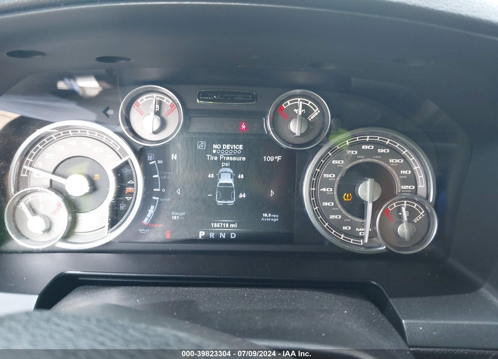 2014 RAM 1500 LONGHORN LIMITED VIN: 1C6RR7PTXES342483