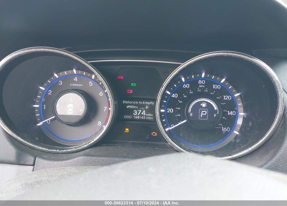 2013 HYUNDAI SONATA GLS VIN: 5NPEB4AC5DH778769