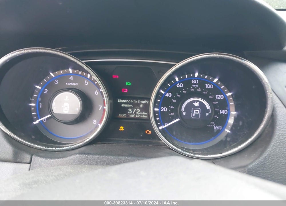 2013 HYUNDAI SONATA GLS VIN: 5NPEB4AC5DH778769