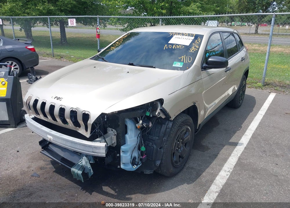 2014 JEEP CHEROKEE SPORT VIN: 1C4PJMAB1EW210520