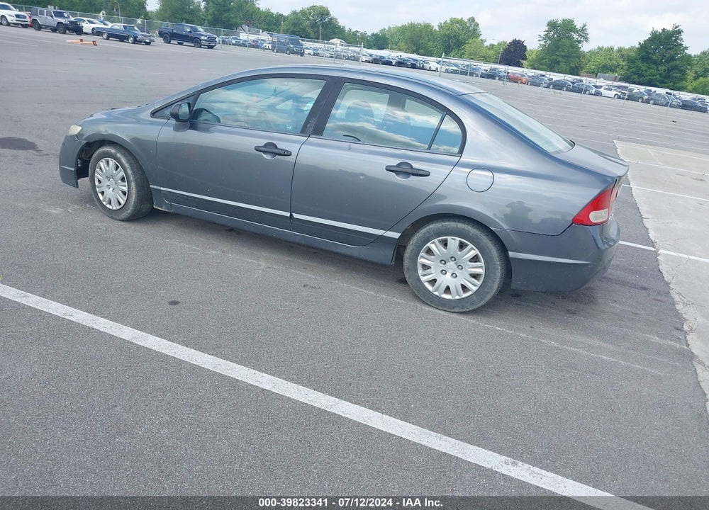 2010 HONDA CIVIC VP VIN: 19XFA1F37AE004439