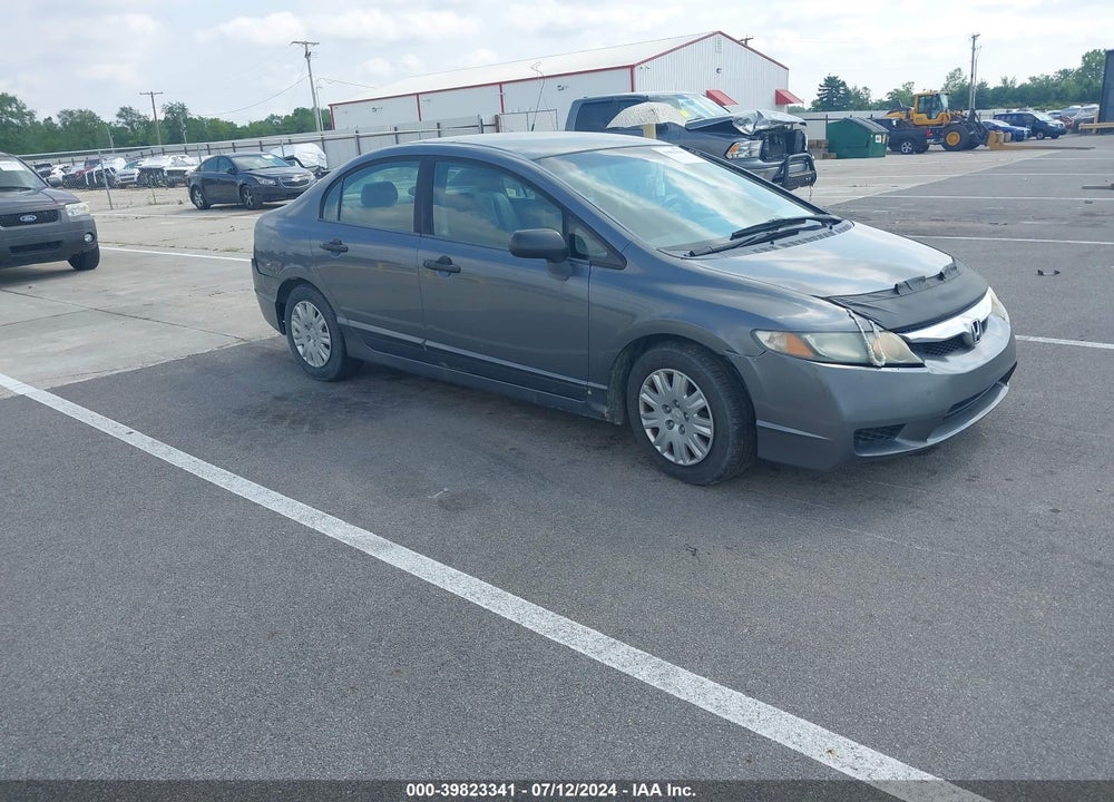 2010 HONDA CIVIC VP VIN: 19XFA1F37AE004439