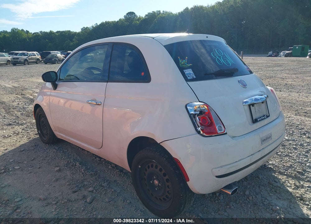 2015 FIAT 500 POP VIN: 3C3CFFARXFT502588