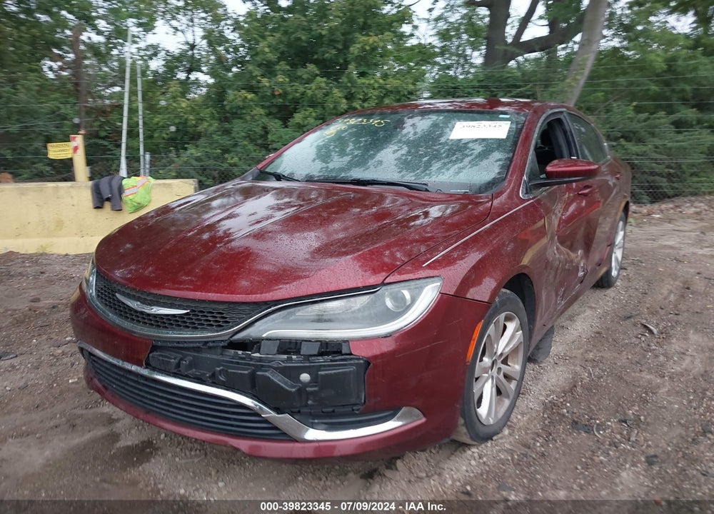 2016 CHRYSLER 200 LIMITED VIN: 1C3CCCAB0GN166896