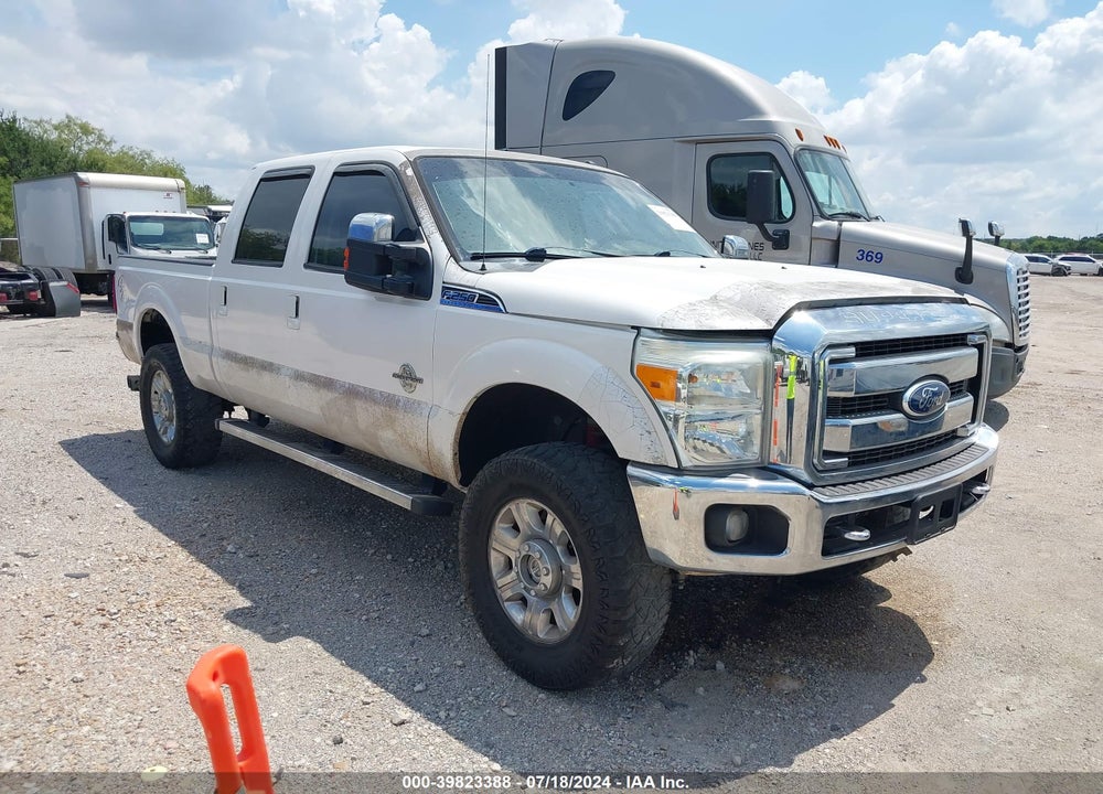 2012 FORD F-250 LARIAT VIN: 1FT7W2BT6CEA56466