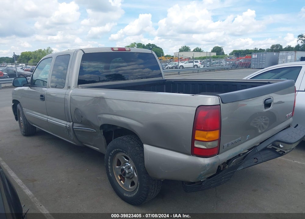 2001 GMC NEW SIERRA C1500 VIN: 2GTEC19V911321218