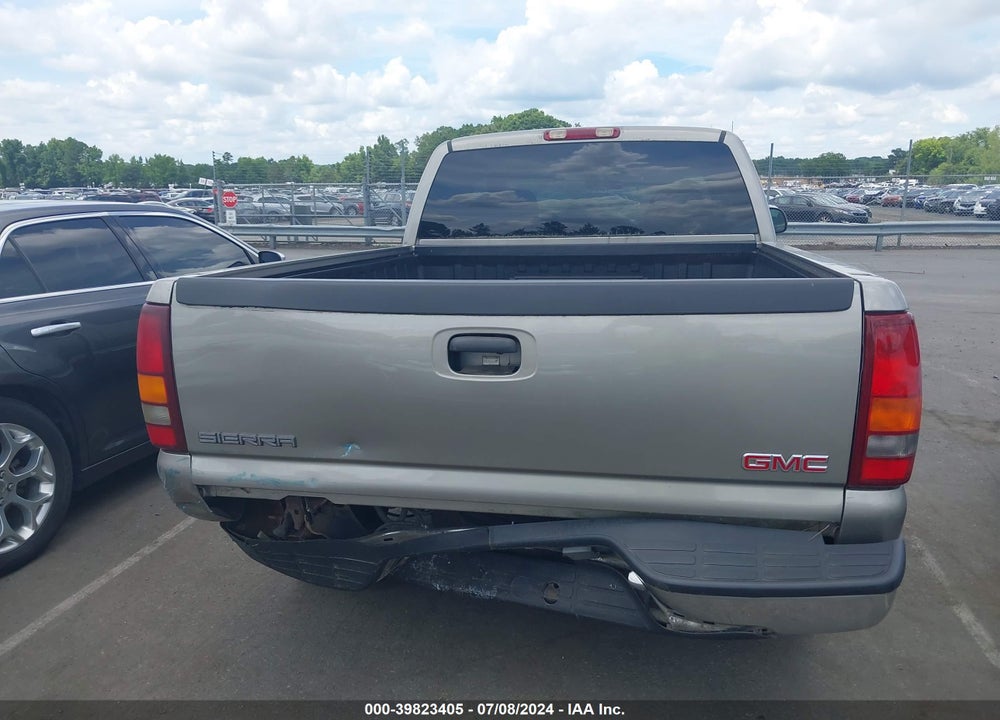 2001 GMC NEW SIERRA C1500 VIN: 2GTEC19V911321218