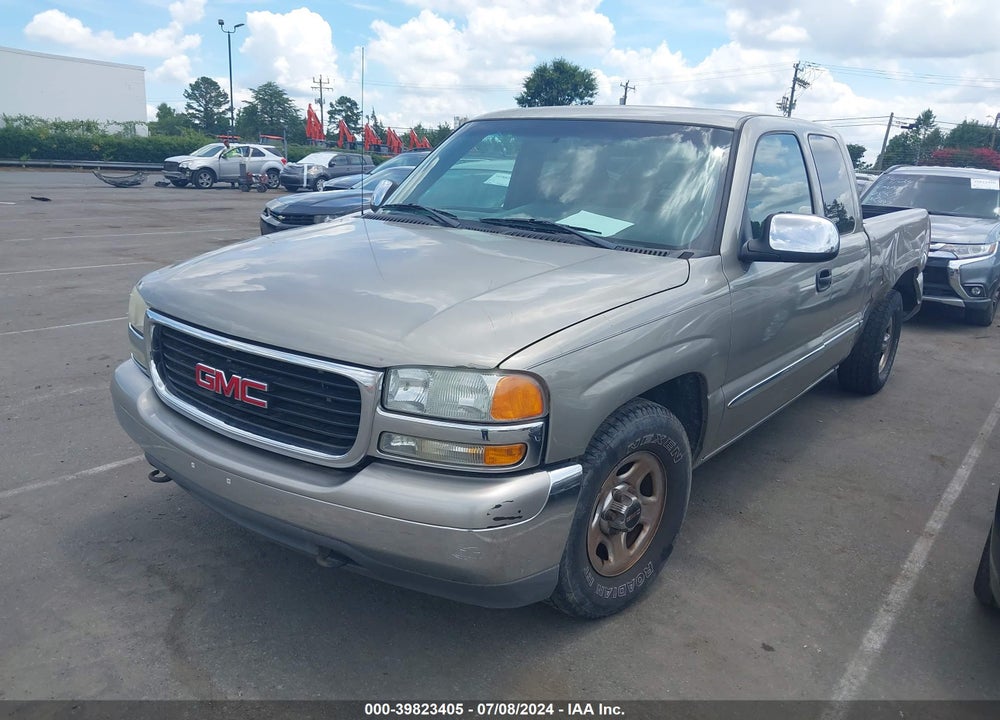 2001 GMC NEW SIERRA C1500 VIN: 2GTEC19V911321218