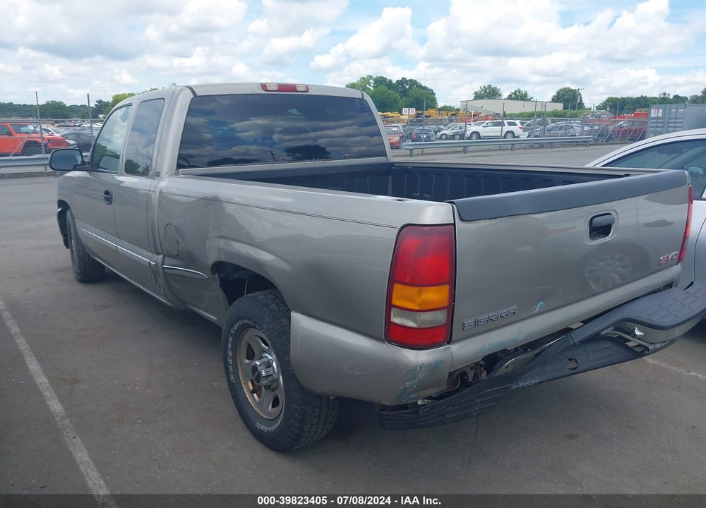 2001 GMC NEW SIERRA C1500 VIN: 2GTEC19V911321218