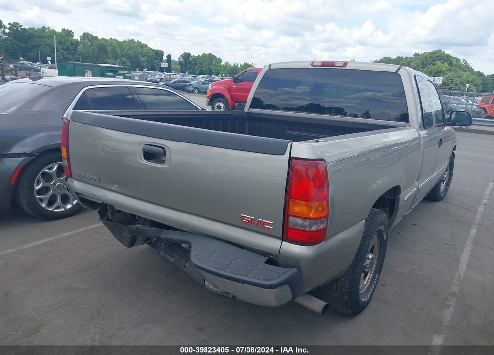 2001 GMC NEW SIERRA C1500 VIN: 2GTEC19V911321218