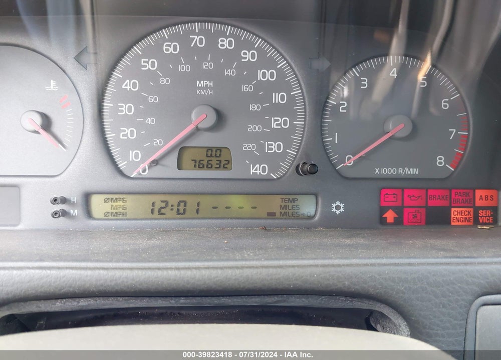 2000 VOLVO C70 HT VIN: YV1NC53DXYJ007160