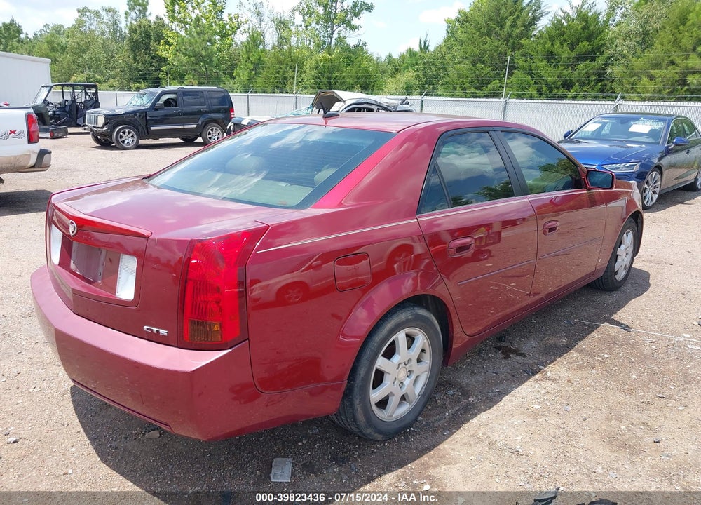 2006 CADILLAC CTS STANDARD VIN: 1G6DP577360145624
