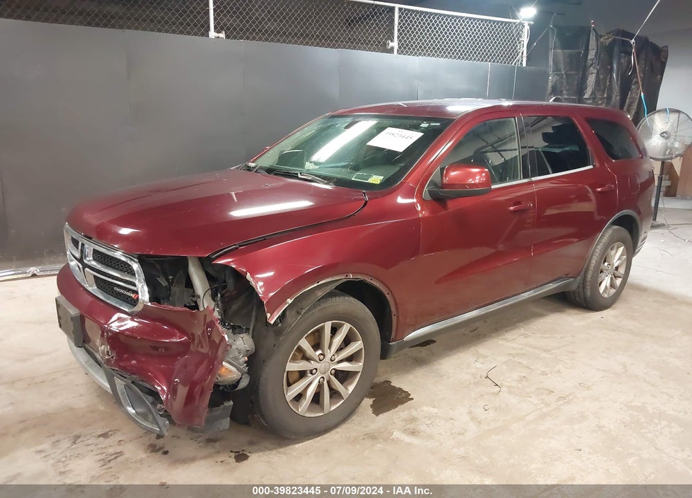 2017 DODGE DURANGO SXT RWD VIN: 1C4RDHAG0HC708894