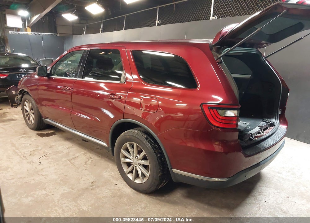 2017 DODGE DURANGO SXT RWD VIN: 1C4RDHAG0HC708894