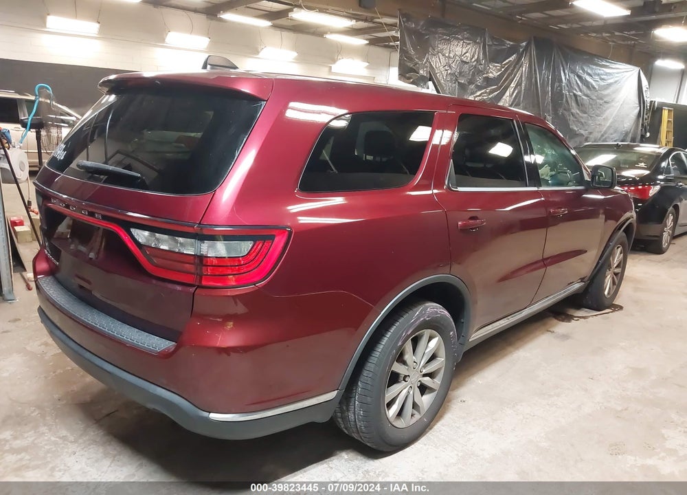 2017 DODGE DURANGO SXT RWD VIN: 1C4RDHAG0HC708894