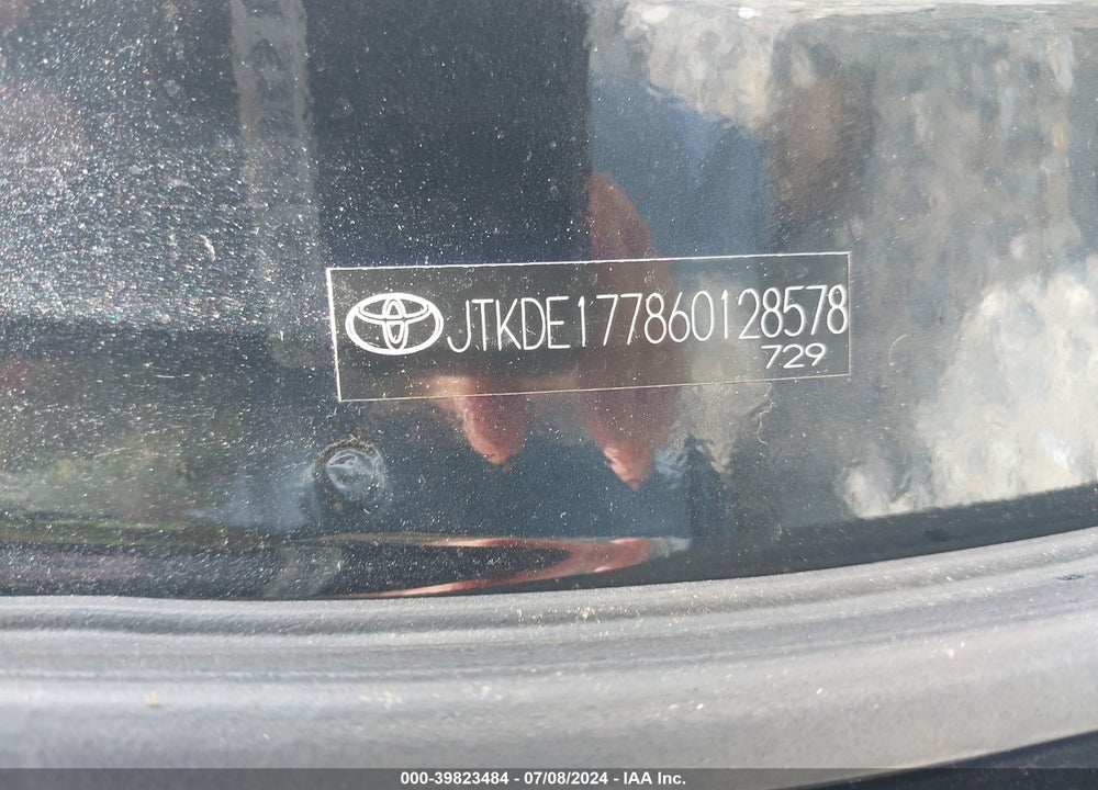 2006 SCION TC VIN: JTKDE177860128578