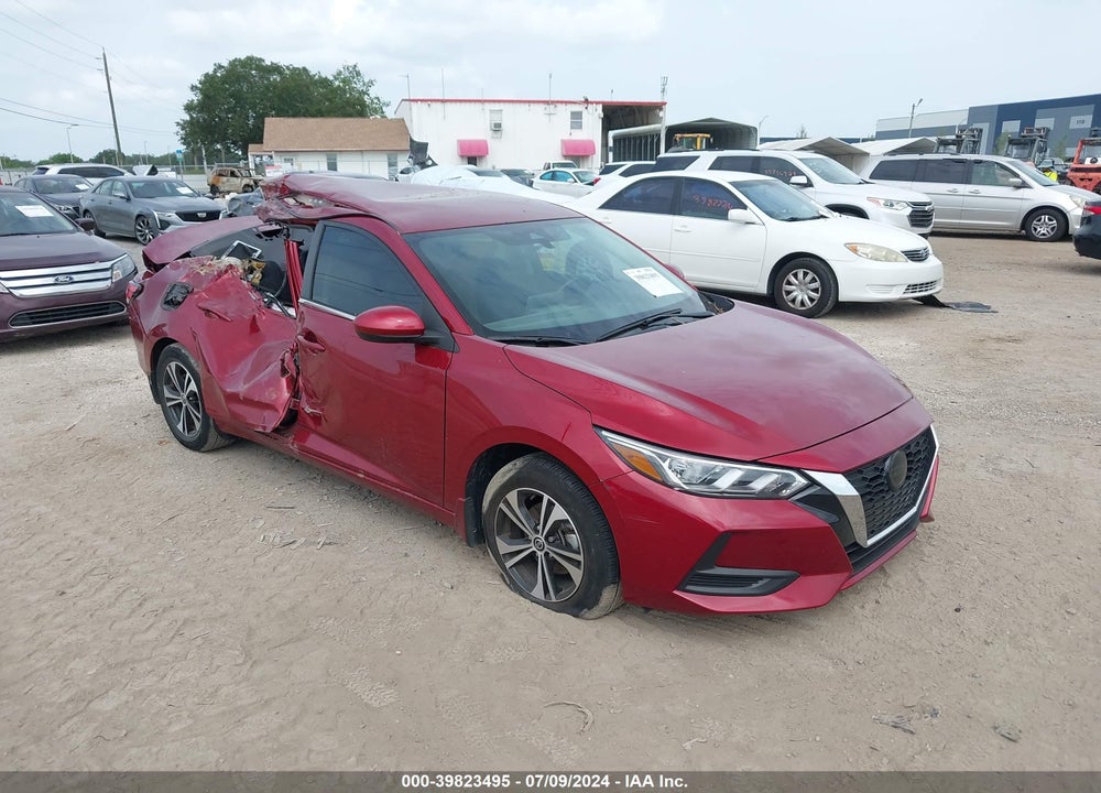 2022 NISSAN SENTRA SV XTRONIC CVT VIN: 3N1AB8CV1NY308752