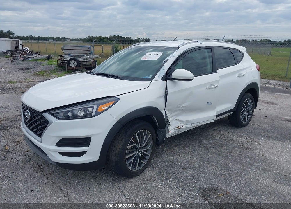 2021 HYUNDAI TUCSON SEL VIN: KM8J33AL5MU341233
